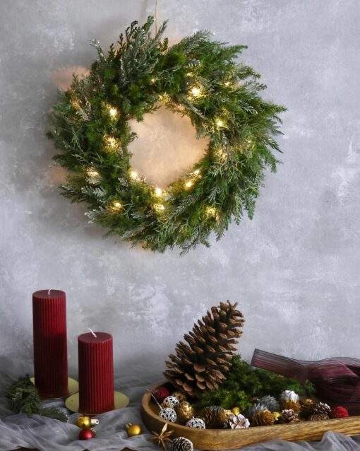 保鮮雪松聖誕圈 - 聖誕工作坊 - Image 4